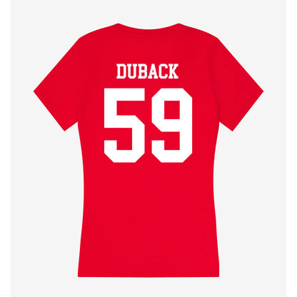 MSUM - NCAA Football : Dawson Duback - Women's V-Neck T-Shirt-1