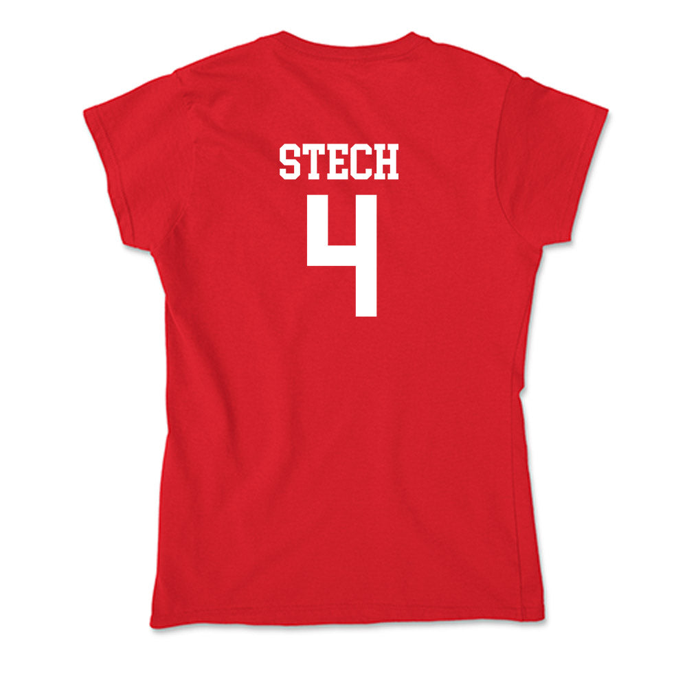 MSUM - NCAA Football : Tanner Stech - Soft Style Women’s T-Shirt-1