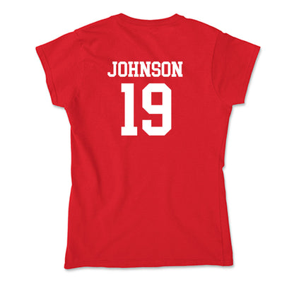 MSUM - NCAA Women's Volleyball : Annaka Johnson - Soft Style Women’s T-Shirt-1