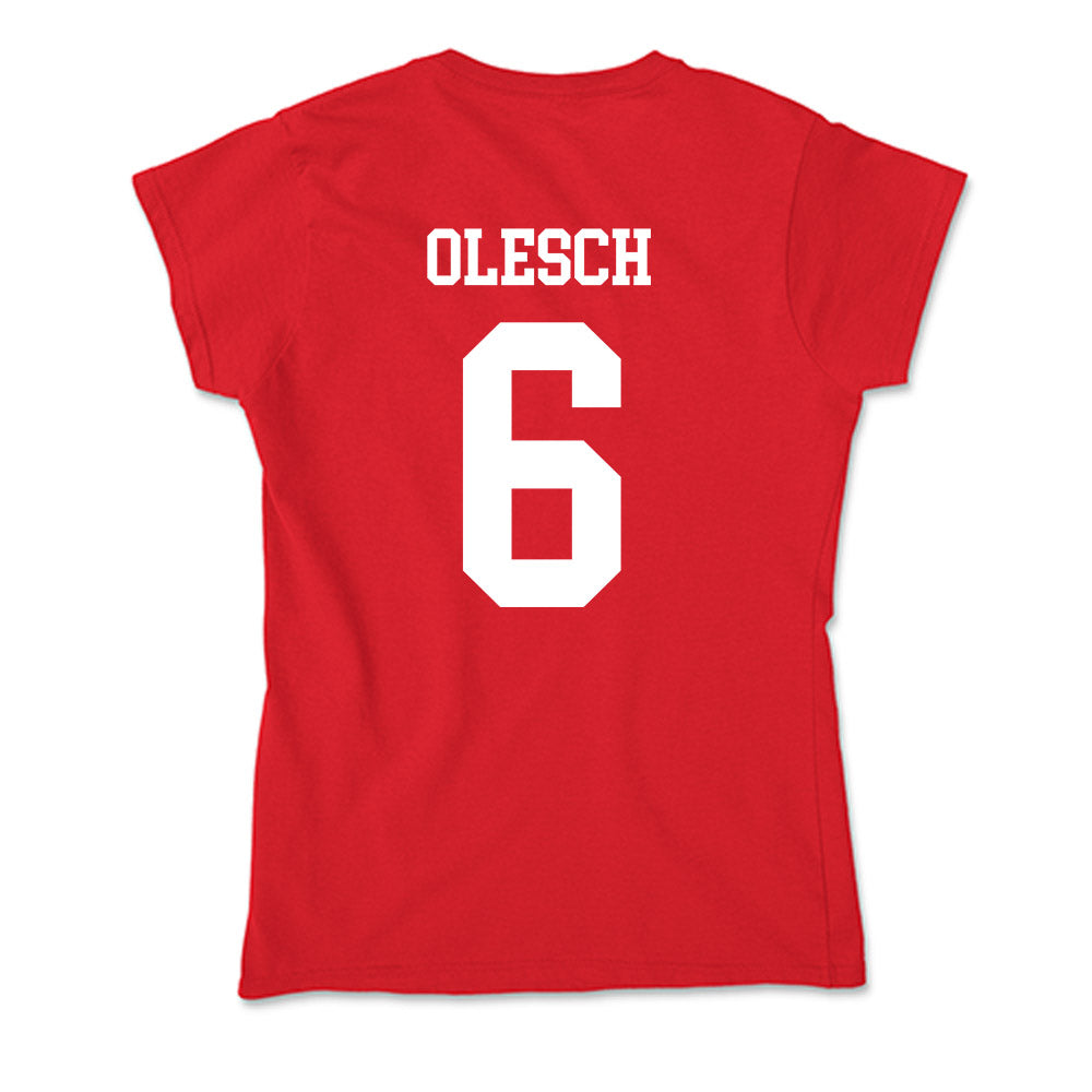MSUM - NCAA Women's Volleyball : Kiara Olesch - Soft Style Women’s T-Shirt-1