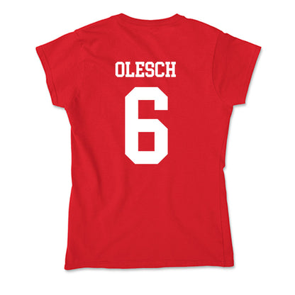 MSUM - NCAA Women's Volleyball : Kiara Olesch - Soft Style Women’s T-Shirt-1