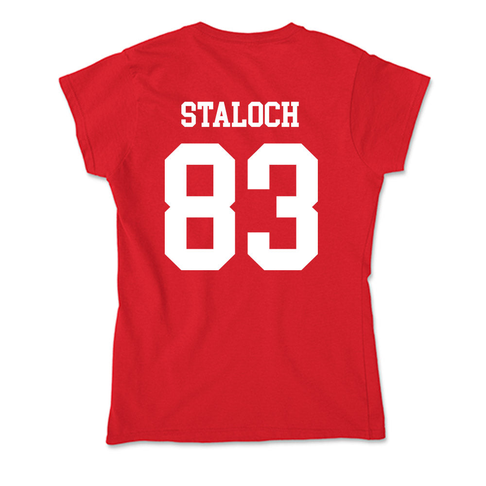 MSUM - NCAA Football : Seth Staloch - Soft Style Women’s T-Shirt-1