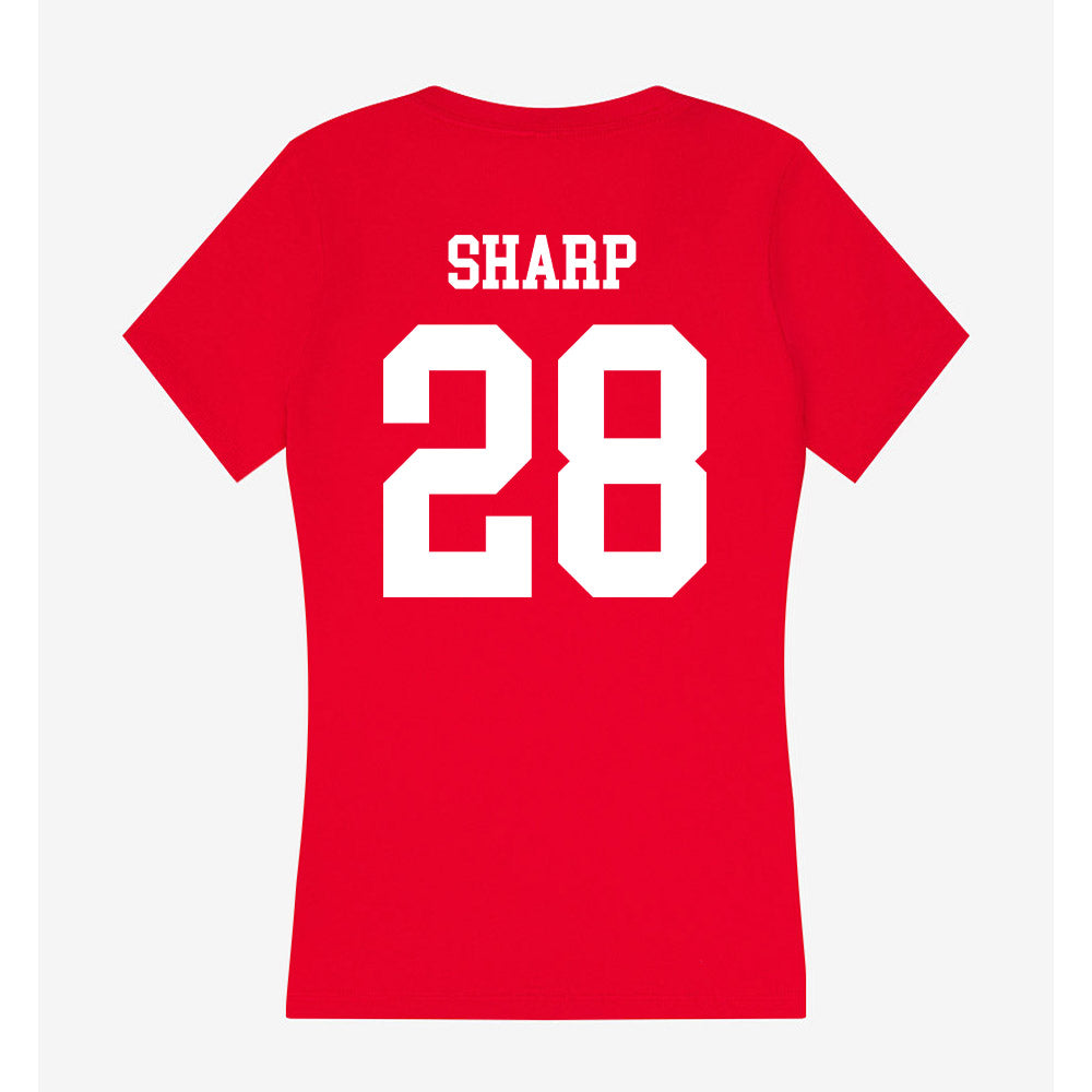 MSUM - NCAA Women's Soccer : Madison Sharp - Women's V-Neck T-Shirt-1