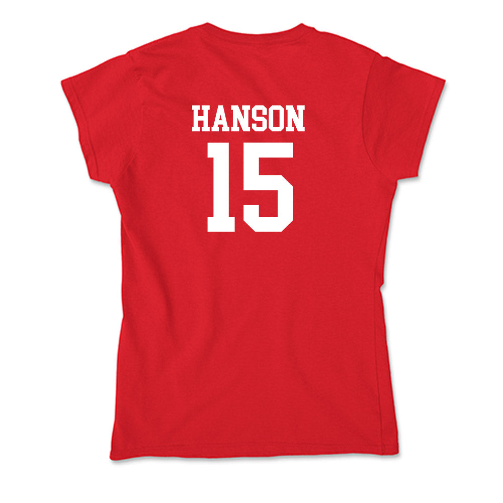 MSUM - NCAA Women's Soccer : Makenna Hanson - Soft Style Women’s T-Shirt-1