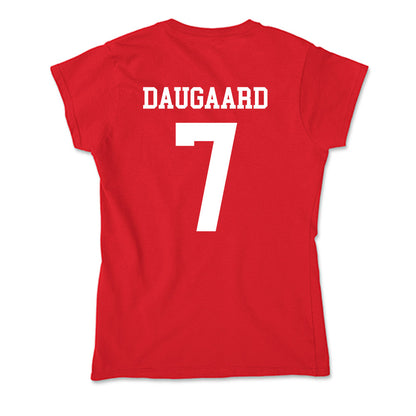 MSUM - NCAA Softball : Morgan Daugaard - Soft Style Women’s T-Shirt-1