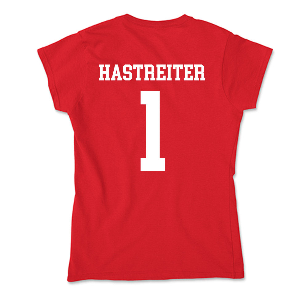 MSUM - NCAA Men's Basketball : Sam Hastreiter - Soft Style Women’s T-Shirt-1