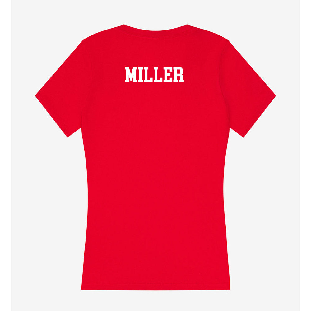 MSUM - NCAA Men's Track & Field : Preston Miller - Women's V-Neck T-Shirt-1