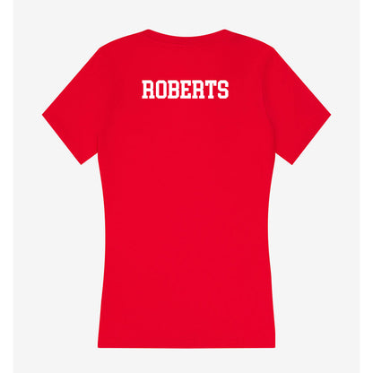 MSUM - NCAA Women's Track & Field : Shavantae Roberts - Women's V-Neck T-Shirt-1