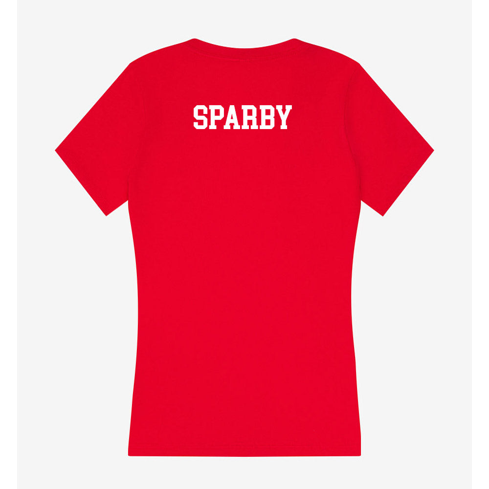 MSUM - NCAA Women's Tennis : Lydia Sparby - Women's V-Neck T-Shirt-1