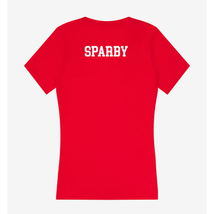 MSUM - NCAA Women's Tennis : Lydia Sparby - Women's V-Neck T-Shirt-1