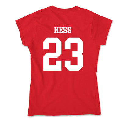 MSUM - NCAA Softball : Annabella Hess - Soft Style Women’s T-Shirt-1