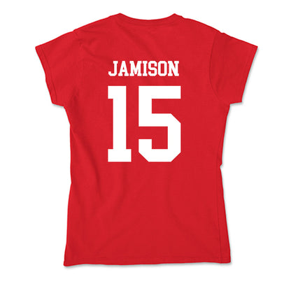 MSUM - NCAA Women's Soccer : Emma Jamison - Soft Style Women’s T-Shirt-1