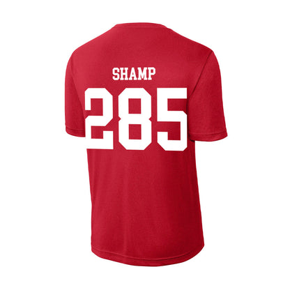 MSUM - NCAA Wrestling : Braden Shamp - Activewear T-Shirt-1