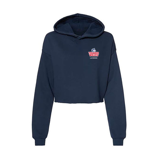 CSU Pueblo - NCAA Women's Lacrosse : Chloe Mora - Women's Crop Fleece Hoodie-0