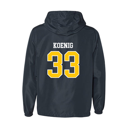 Coppin State - NCAA Men's Basketball : Tyler Koenig - Windbreaker-1