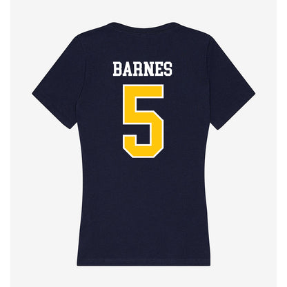 Coppin State - NCAA Women's Basketball : Skylar Barnes - Women's V-Neck T-Shirt-1