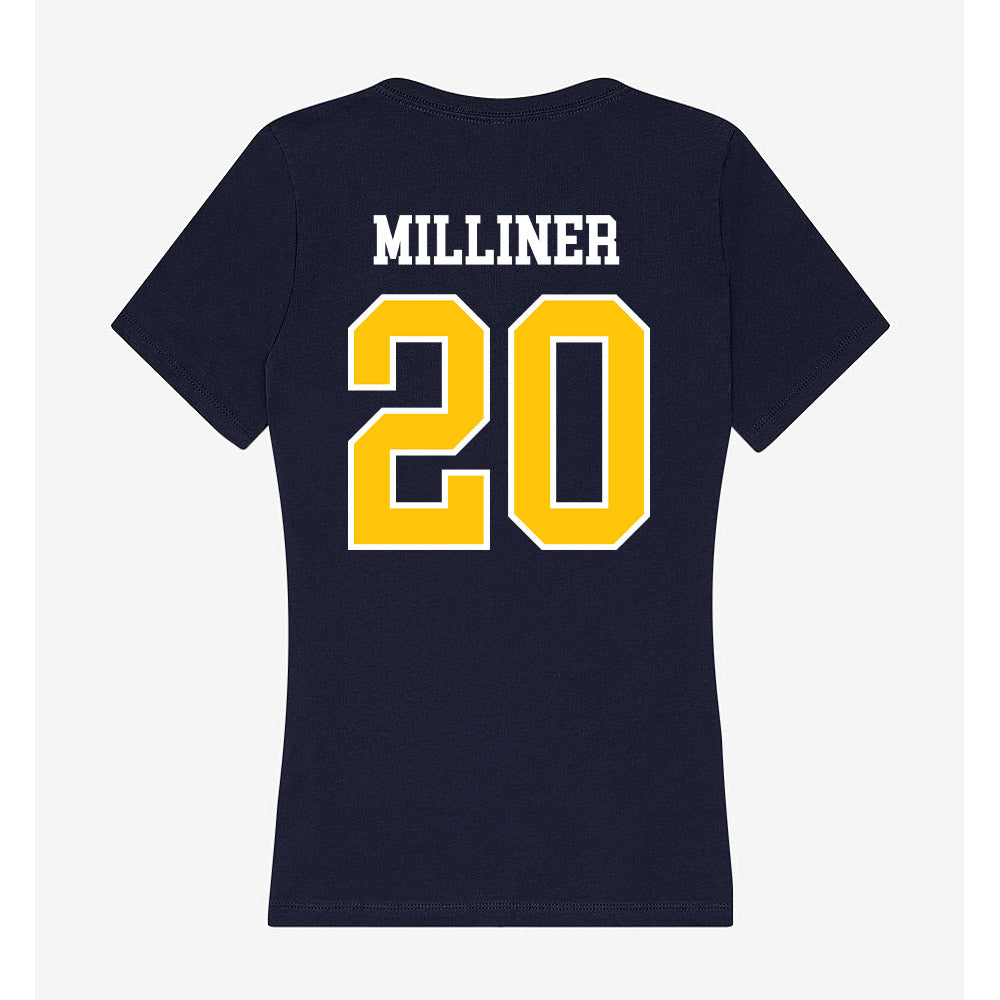 Coppin State - NCAA Baseball : Terrell Milliner - Women's V-Neck T-Shirt-1
