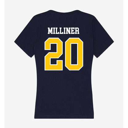 Coppin State - NCAA Baseball : Terrell Milliner - Women's V-Neck T-Shirt-1