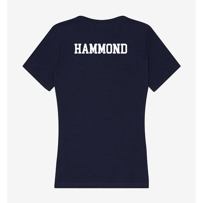 Coppin State - NCAA Men's Track & Field : Solomon Hammond - Women's V-Neck T-Shirt-1