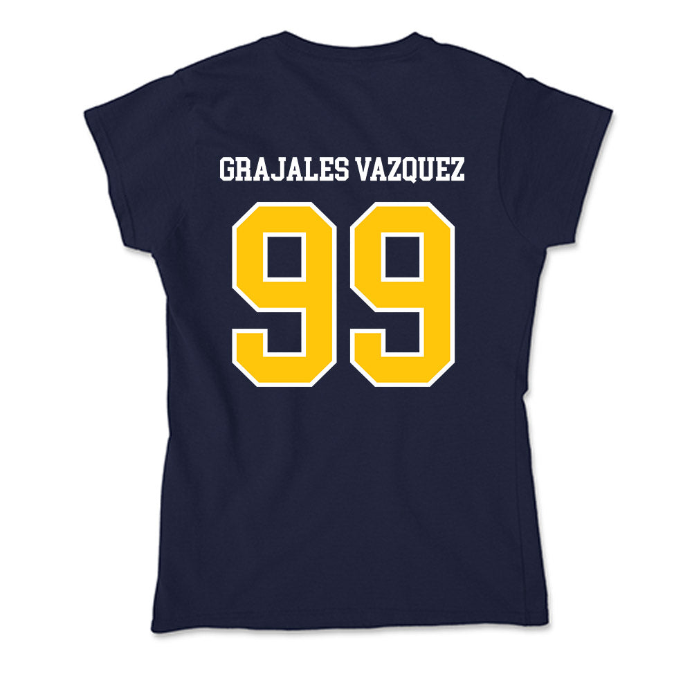 Coppin State - NCAA Baseball : Nelson Grajales Vazquez - Soft Style Women’s T-Shirt-1