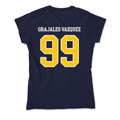 Coppin State - NCAA Baseball : Nelson Grajales Vazquez - Soft Style Women’s T-Shirt-1