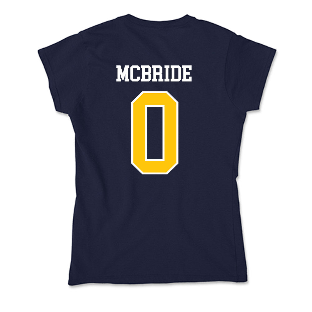Coppin State - NCAA Women's Basketball : Paris McBride - Soft Style Women’s T-Shirt-1