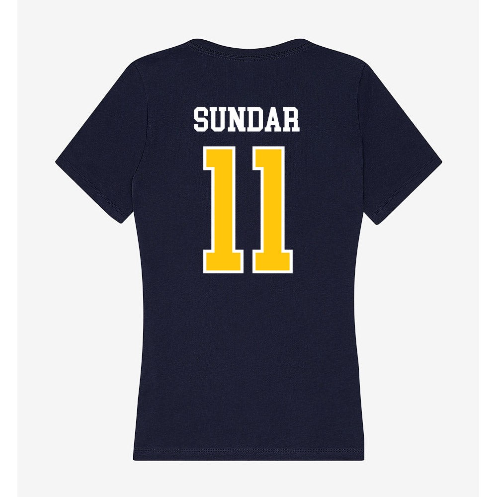 Coppin State - NCAA Baseball : Pranav Sundar - Women's V-Neck T-Shirt-1