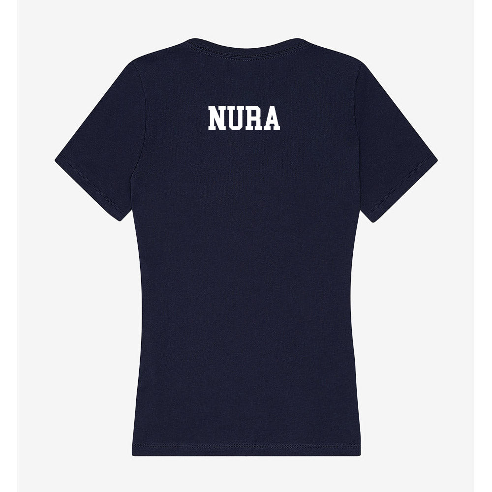 Coppin State - NCAA Men's Track & Field : Humed Nura - Women's V-Neck T-Shirt-1