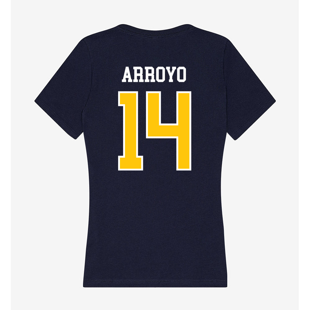 Coppin State - NCAA Softball : Natasha Arroyo - Women's V-Neck T-Shirt-1