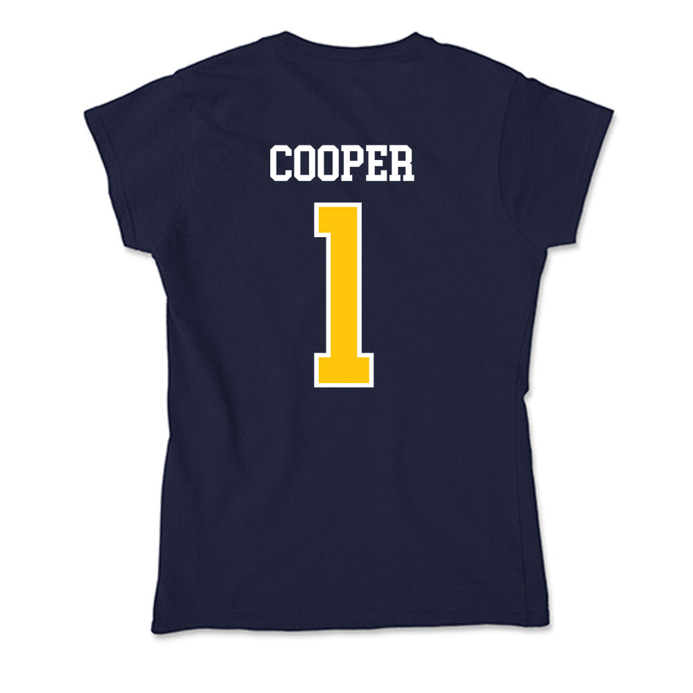 Coppin State - NCAA Women's Basketball : Delaney Cooper - Classic Shersey Soft Style Women’s T-Shirt-1