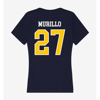 Coppin State - NCAA Baseball : Agustin Murillo - Women's V-Neck T-Shirt-1