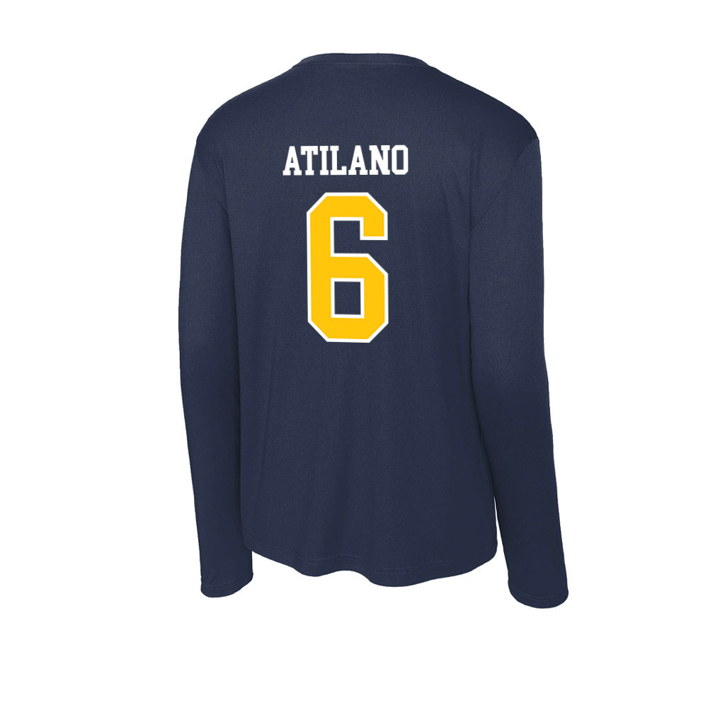 Coppin State - NCAA Women's Volleyball : Cherisse Atilano - Activewear Long Sleeve T-Shirt-1