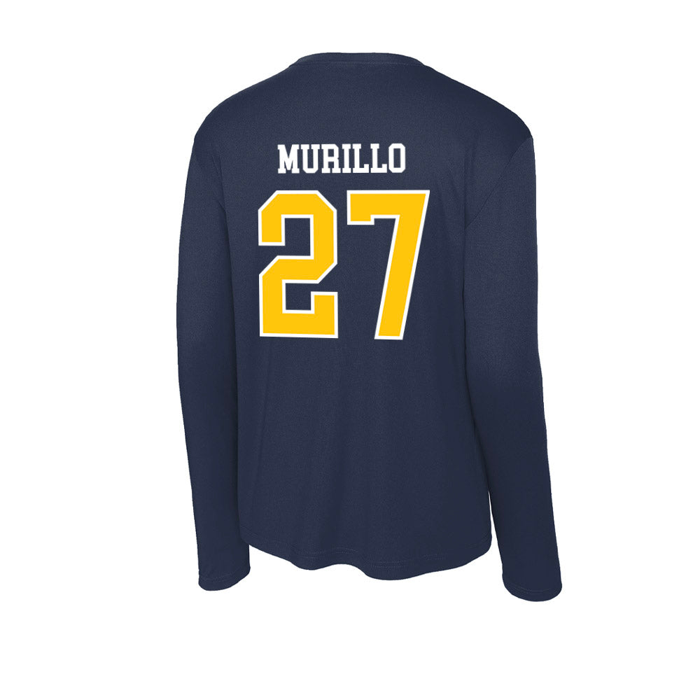 Coppin State - NCAA Baseball : Agustin Murillo - Activewear Long Sleeve T-Shirt-1