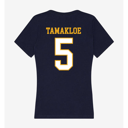 ETBU - NCAA Football : Seyram Tamakloe - Women's V-Neck T-Shirt-1