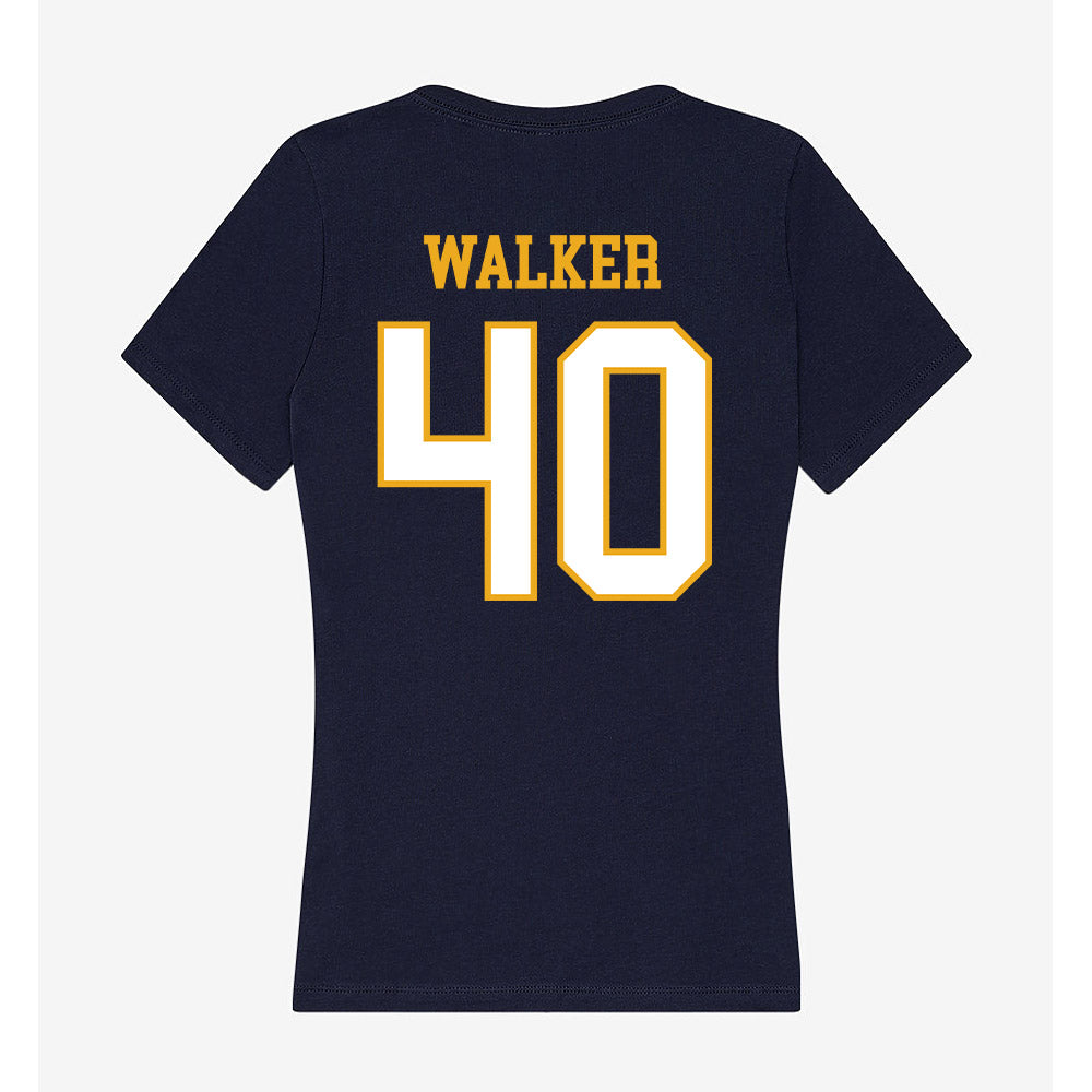 ETBU - NCAA Baseball : Gavin Walker - Women's V-Neck T-Shirt-1