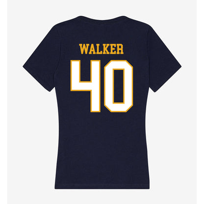ETBU - NCAA Baseball : Gavin Walker - Women's V-Neck T-Shirt-1