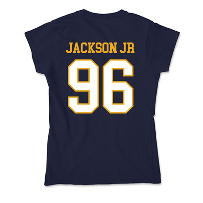 ETBU - NCAA Football : Jamaal Jackson Jr - Soft Style Women’s T-Shirt-1