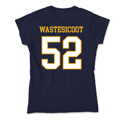 ETBU - NCAA Men's Lacrosse : Ryder Wastesicoot - Soft Style Women’s T-Shirt-1