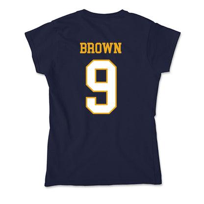 ETBU - NCAA Softball : Lanee Brown - Soft Style Women’s T-Shirt-1