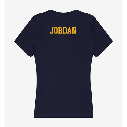 ETBU - NCAA Men's Cross Country : Tyler Jordan - Women's V-Neck T-Shirt-1