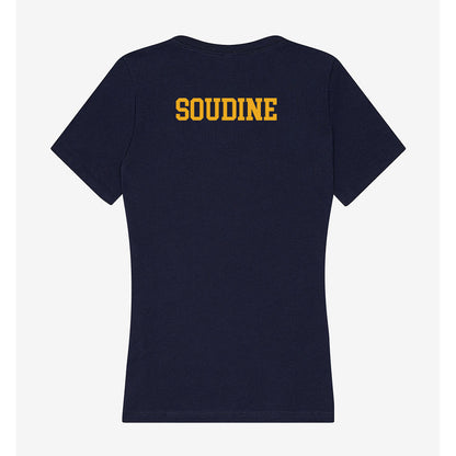 ETBU - NCAA Women's Cross Country : Ruquayya Soudine - Women's V-Neck T-Shirt-1