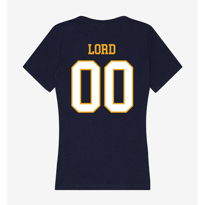 ETBU - NCAA Men's Soccer : Ryan Lord - Women's V-Neck T-Shirt-1