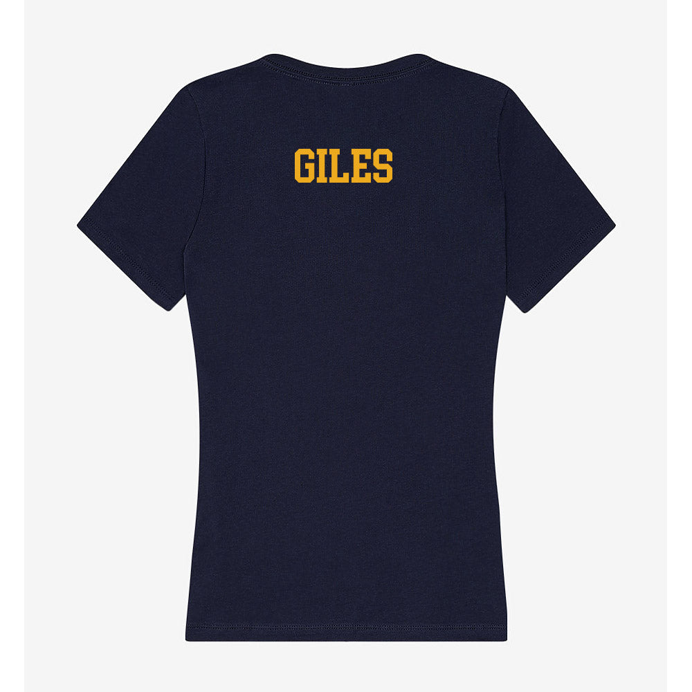 ETBU - NCAA Cheerleading : Blair Giles - Women's V-Neck T-Shirt-1
