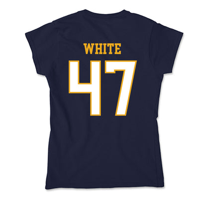 ETBU - NCAA Football : Mitchell White - Soft Style Women’s T-Shirt-1