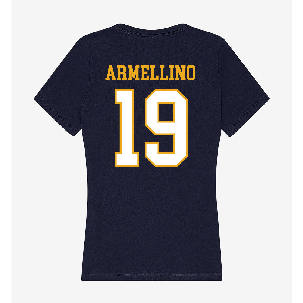 ETBU - NCAA Baseball : Vincent Armellino - Women's V-Neck T-Shirt-1