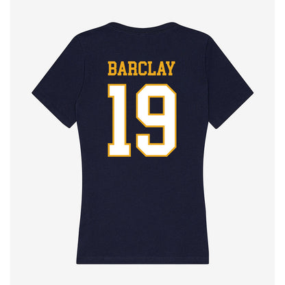 ETBU - NCAA Women's Soccer : Paige Barclay - Women's V-Neck T-Shirt-1