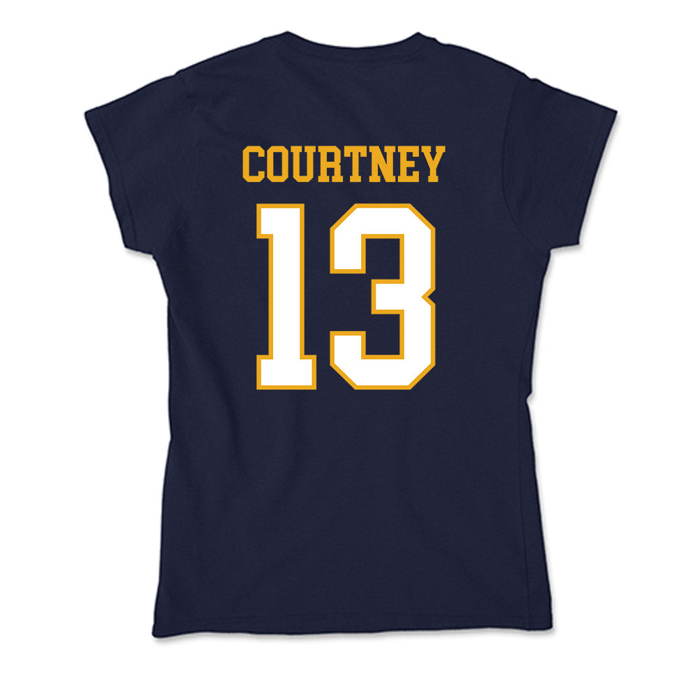 ETBU - NCAA Men's Basketball : Kyler Courtney - Soft Style Women’s T-Shirt-1