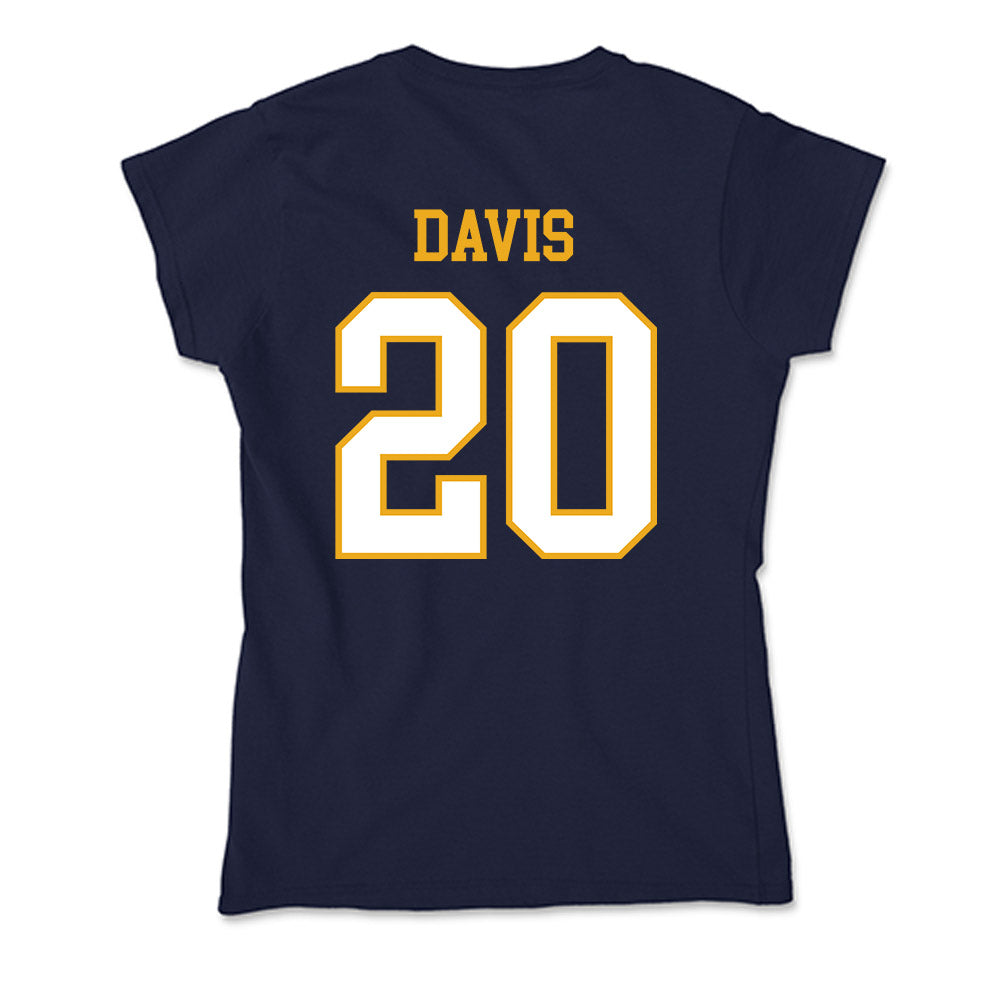 ETBU - NCAA Baseball : Forrest Davis - Soft Style Women’s T-Shirt-1