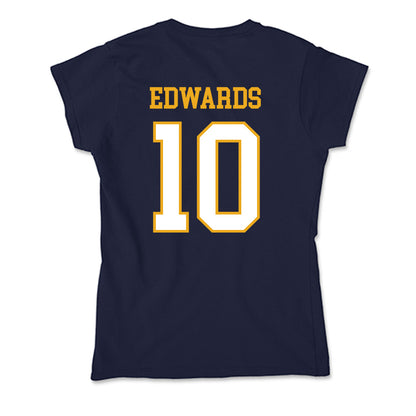 ETBU - NCAA Men's Basketball : Randy Edwards - Soft Style Women’s T-Shirt-1