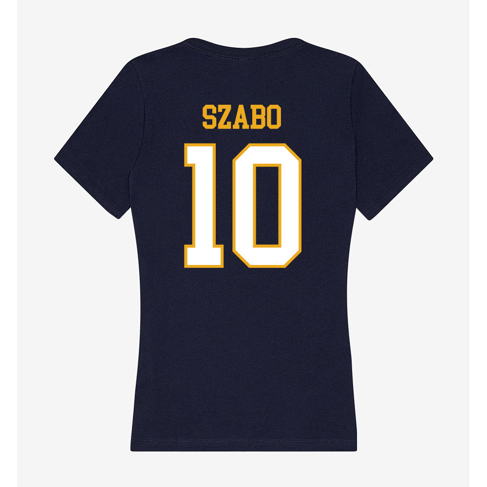 ETBU - NCAA Baseball : Joshua Szabo - Women's V-Neck T-Shirt-1
